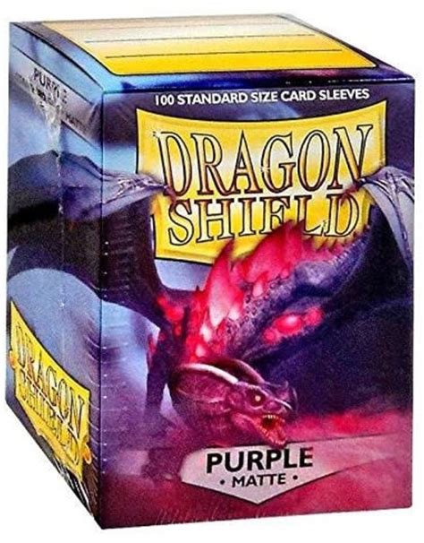 dragon shield box of 100 in metallic purple|Dragon Shields: Matte Dual .